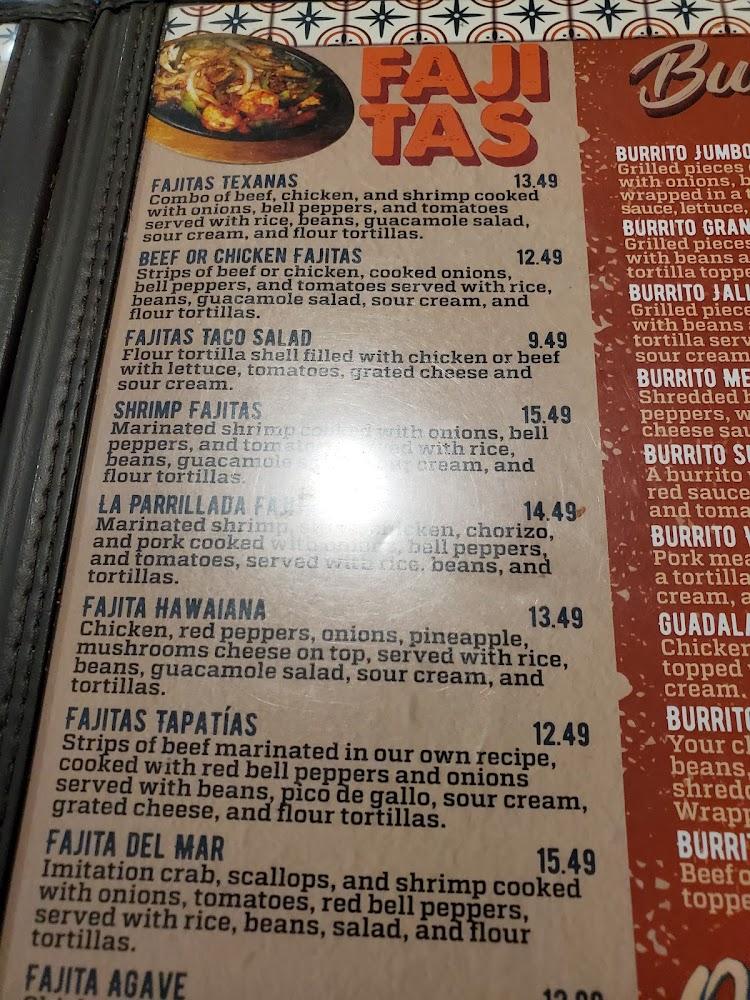 El Agave Mexican Restaurant Menu image 4